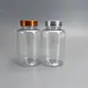 Botellas de Plástico HDPE en Stock, Botellas Cápsula, Latas para Empaque de Tabletas de Calcio, Botellas Pequeñas para Medicina, Botellas de Plástico con Tapas, Botellas de Boca Ancha