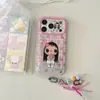 Funda de cuadros y lunares adecuada para iPhone 17 Pro Max, linda funda nueva de dibujos animados para Apple 18, 15, 16