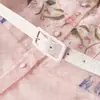 Moda europea y americana transfronteriza Bestseller de AliExpress: vestido corto estilo A con tirantes y estampado floral elegante