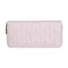 Carteira Bordada Bolsa para Celular Carteira Feminina Porta-Cartões Múltiplos Porta-Cartões Grande Capacidade Bolsa de Mão Armazenamento Zíper Portátil