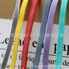 Ponto Colorido 0,6cm Elástico Flecha Faixa Elástica Roupa Íntima Faixa Elástica Padrão Espinha de Peixe Cadarço Elástico Acessórios