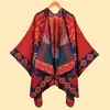 Xale Jacquard Feminino de Nicho Estilo Coreano com Padrão Versátil de Símbolo Musical, Manto Espesso e Quente para Fotos, Novo Estilo