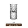 Estilo japonês cortado engrossado esculpido flor estrela homem cristal vidro licor doméstico luz luxo high-end presente dando bala copo