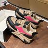 PLOVER Zapatos Torre para Mujer Ins Trendy Súper Calientes Populares en Internet Zapatos de Corte Bajo Populares Zapatos de Primavera y Otoño para Mujer Suela Gruesa Zapatos Deportivos Casuales
