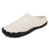 Zapatos Casuales de Algodón Cálido de Terciopelo Nuevos para Hombres, para Ropa de Casa y Pantuflas de Mujeres, Zapatos de Algodón de Media Caña para Parejas, Pantuflas de Algodón