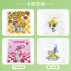 Llavero acrílico personalizado doble cara gota de resina animación caricatura estrella periférico regalo pequeño marca refrigerador diy