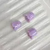 Flor de Muguete de Color Sólido Acrílico con Chapado UV y Agujero Vertical Materiales para Cadena de Teléfono Llavero Pulsera Accesorios de Joyería DIY
