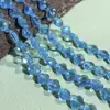 Venda Direta da Fábrica de Contas Soltas de Cristal Super Brilhantes de Trevo de Quatro Folhas Materiais para Miçangas de Pulseira e Colar DIY Feito à Mão Semi-Acabados