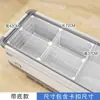 Cesta de Armazenamento Divisória para Congelador, Divisória Especial para Congelador, Organizador de Classificação, Prateleira em Camadas, Prateleira de Armazenamento Interna para Geladeira
