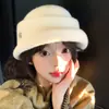 Boina de Lã Preta para Mulheres 2026 Novo Outono e Inverno Estilo Francês Hepburn Chapéu de Expatriada Chapéu de Pescador