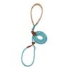 Guia para Passeio de Cachorro, À Prova de Explosão, Corda de Tração que Não Aperta, Alça Simples de Couro de Nylon, Corrente P para Cachorro, Artigos para Animais de Estimação, Guia para Cachorro