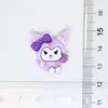 Morado Kuromi Nuevos Accesorios de Resina Funda para Teléfono Celular Paquete de Materiales para Manualidades Pequeños Accesorios de Resina Venta al por Mayor