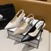 Elegantes Zapatos de Tacón Alto con Punta Estilo Francés, Nuevas Sandalias de Verano y Otoño 2025 para Mujer, Tacones de Aguja Descalzos con Punta Cerrada Estilo Hada para Mujer