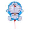 Juguete de dibujos animados para niños, palo de mano, soporte central, globo de aluminio con varilla, microempresa, empuje, drenaje, polvo, succión, pequeño puesto de regalo