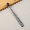 Fabricante Personaliza Escovas de Dente Descartáveis de Luxo para Hotéis com Cabeças Largas e Cerdas Macias, Escovas de Dente Domésticas para Convidados e Escovas de Dente de Cabeça Pequena Feitas de Palha