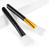 Pincel de Silicone para Máscara Conjunto de Pincéis de Maquiagem Ferramentas de Maquiagem de Silicone Macio Fácil de Limpar Maquiagem Beleza Skincare Sombra Fixação