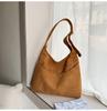 Bolso de Hombro Nuevo para Mujer Otoño e Invierno Casual Moda Gran Capacidad para Viajar Debajo del Brazo Bolso de Mujer Bolso Tote Retro de Alta Gama