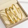 Set de Pulsera Dorada para Uñas con Tachuelas de Diamante en Forma de Corazón para Mujer, Joyería Apilable de Acero Inoxidable, Joyería Personalizada con Diamantes de Cielo Estrellado