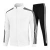 Traje deportivo para parejas de hombres y mujeres, venta al por mayor de fábrica transfronteriza, primavera y otoño, ropa deportiva para correr, suéter de ocio, conjunto de dos piezas