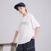 Camiseta de Manga Corta para Niños, Estilo Veraniego Delgado, Nuevo Modelo 2026, Sensación de Hielo, Ropa de Verano Grande para Niños, Top de Media Manga para Niños, Camiseta de Moda