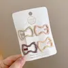Pinzas para el cabello infantiles de moda con forma de estrella, versátiles y no dañan el cabello, juego de pasadores para arreglar mechones sueltos y flequillo, accesorios para el cabello para niñas