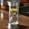 Reloj de Arena Plateado de Alto Brillo Temporizador de 10/20/30 Minutos para Niños Tiempo de Estudio Autodisciplina Examen de Ingreso a la Universidad Regalo de Graduación