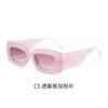 GLAZZY nova caixa transfronteiriça óculos de sol pequena armação europeia e americana moda candy cor óculos personalidade Net vermelho ins óculos de sol feminino