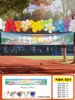 Atmosfera de Porristas Accesorios Jardín de Infancia Escuela Reunión Deportiva Porra Se Puede Usar como Pancarta de Mano para Animar por Escuela Primaria Pancarta Reunión Deportiva
