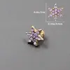 Adecuado para Anillo Decorativo de Correa de Apple Watch, Uña Decorativa para Correa de Silicona de Applewatch con Corona Hexagonal de Estrella Incrustada de Diamantes