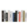 Libro falso de simulación de libro, decoraciones nórdicas simples, modelo inglés moderno, habitación, caja de libro de utilería suave
