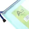 Bolsa de Malla Gruesa para Archivos Bolsa de Malla Gruesa Grande A4 A3 B4 Bolsa de Malla con Cremallera Bolsa para Archivos Bolsa de Malla de Color