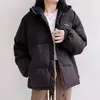 Comercio Transfronterizo Cuello Alto Estilo Corto 2025 Nuevo Invierno para Mujer Diseño Coreano Chaqueta Acolchada Abrigo Cálido para Pareja