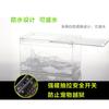 Caja de Alimentación Transparente para Reptiles NC Acrílico a Prueba de Agua Tapa Deslizante Rana Cornuda Serpiente Escorpión Shougong Araña Lagarto Caja de Alimentación