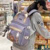 Nueva Mochila Escolar de Moda de Marca Trendy Mochila Casual Japonesa Combinable para Viajes Mochila de Gran Capacidad para Mujeres y Estudiantes de Secundaria