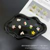 Buraco Sapatos Acessórios DIY Removível Sapato Flor Fivela Decorativa Carrossel Bonito Chinelos Jóias Sapato Flor Fivela