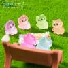 Micro-Paisagismo Produto Novo Criativo Gatinho de Cabeça Inclinada Luminoso Acessórios de Decoração DIY para Jardinagem Paisagismo Mini Enfeites Pequenos
