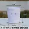 Macetas de 3.5 pulgadas para Orquídeas Phalaenopsis con Malla para Control de Raíces, Macetas de Guardería Transpirables para Orquídeas, Plantas en Maceta Dendrobium, Charolas de Plantación y Guardería