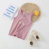 Chaleco de algodón puro para niño, malla de verano para niños, portabebés para niñas, chaleco de verano para niños pequeños, tallas medianas y grandes