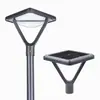Luz Solar de Jardim Integrada com Controle Automático de Luz LED 50W 3m Iluminação de Paisagismo Iluminação Pública Transfronteiriça