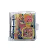 Agitador Acrílico A8 Mini Dibujos Animados Anime Artículo Popular Transfronterizo Tiktok Cuaderno de Hojas Sueltas Cuaderno DIY Álbum de Tarjetas