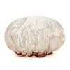 Gorro de Ducha Impermeable de Doble Capa para Adultos, Cubierta para Cabello Largo de Mujer, Cubierta para Cabezal de Ducha, Versión Mejorada Impermeable