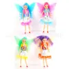 Muñeca Disfraz de Sirena Barbie para Niña Disfraz de Niña Sirena Princesa Mariposa Hada de las Flores Decoración de Pastel