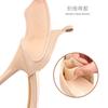 Pegatinas suculentas para talón zapatos de tacón alto suaves anti-rozaduras anti-caídas pegatinas para talón se pueden cortar autoadhesivas sensación de piel tamaño ajustable almohadilla de media talla