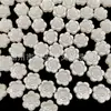 12mm ABS Pérola Artificial Dupla Face Pequena Flor de Ameixa Contas DIY Cola Creme Capa de Celular Pulseira Acessórios de Joias Atacado