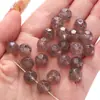 Perlas de Hielo Perlado de Vidrio Perlas de Tierra Perlas Sueltas Hecho a Mano DIY Pulsera Collar Colgante Material para Joyería Perlas Venta al Por Mayor