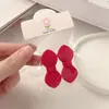 Paquete de 2 Pasador para el Cabello con Lazo Lindo de Primavera y Verano Pinza para Flequillo Corazón de Niña Pinza Lateral Pasador Lateral Accesorios para el Cabello Color Caramelo