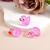 Accesorios Luminosos DIY Hechos a Mano de Venta Caliente Transfronterizos Adornos de Micro Paisaje Musgo Pato Colorido Animal Micro Escena
