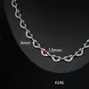 Accesorios de Cadena Metálica para Joyería, Cadena Doble Capa Ensamblada a Mano, Cadena Cruzada para Bolso, Cadena en Forma de O, Cadena de Perlas, Cadena de Collar