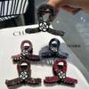 Nuevo Diseño Nicho Camelia Multicolor Clip para Cabello de Lana Moda Retro Pinza de Agarre Clip de Tiburón Accesorios para el Cabello Premium Venta al por Mayor