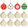 Decoración de Árbol de Navidad Transfronteriza Artesanías de Virutas de Madera Colgantes Navideños DIY Fiesta en Casa Etiquetas Navideñas de Madera